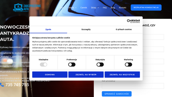 https://www.zabezpieczenieauta.pl/